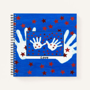 USA Flag Notebook