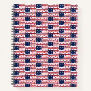 USA Flag Notebook