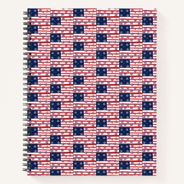 USA Flag Notebook (Front)