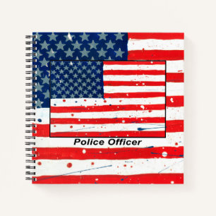USA Flag Notebook