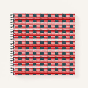 USA Flag Notebook