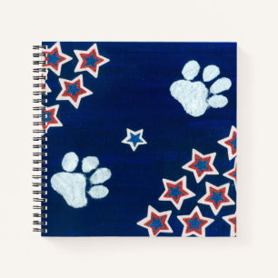 USA Flag Notebook