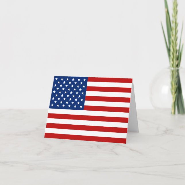 USA Flag Notecard (Front)