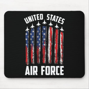 Usa Flag Patriotic 4th Of July Mens United States Mouse Mat