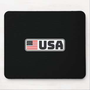 Usa Flag Patriotic Americans Pride Design Mouse Mat