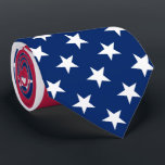 USA Flag Patriotic Stars and Stripes American Tie<br><div class="desc">The American, Stars and Stripes, Old Glory, Star-Spangled Banner, USA flag, neck tie, to show your pride, patriotism, love. A 100% polyester neck tie, with a silky finish. Great for Independence Day 4th of July parades, Memorial Day celebrations, US election rallies and canvassing, armed forces celebration, and more. Makes a...</div>