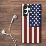 USA Flag Pattern Samsung Galaxy Case<br><div class="desc">Samsung Galaxy S22 phone case is printed with a traditional USA flag pattern. Fits several models. Select yours from the drop-down menu.</div>