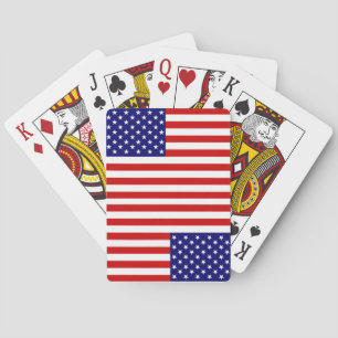 USA Flag pccnt Playing Cards