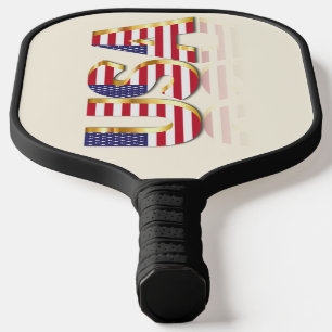 USA Flag Pickleball Paddle