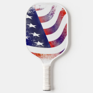 USA Flag Pickleball Paddle