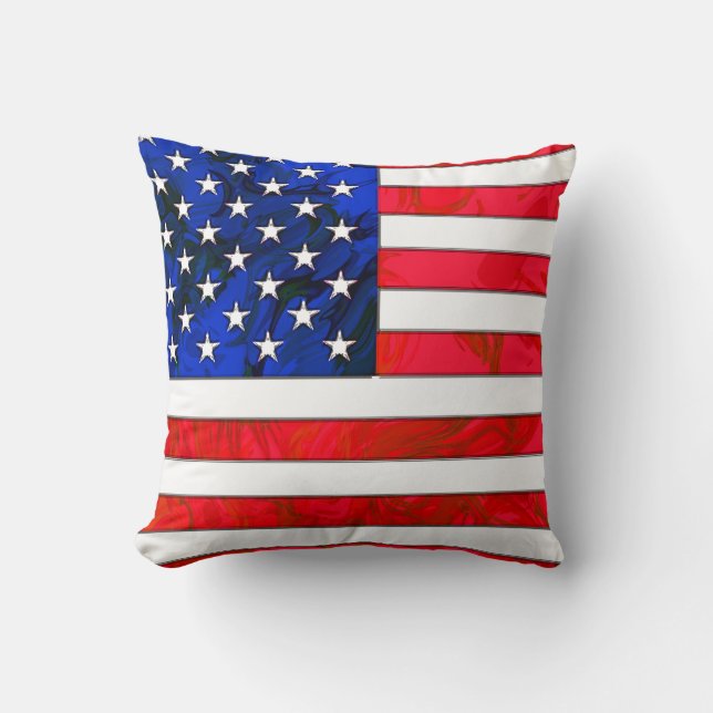 USA FLAG Pillow (Front)