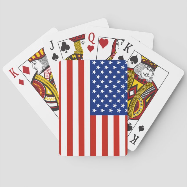 USA flag Playing Cards (Back)