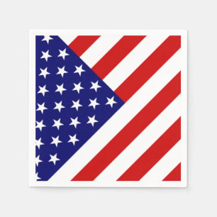 USA Flag pncnt Napkin