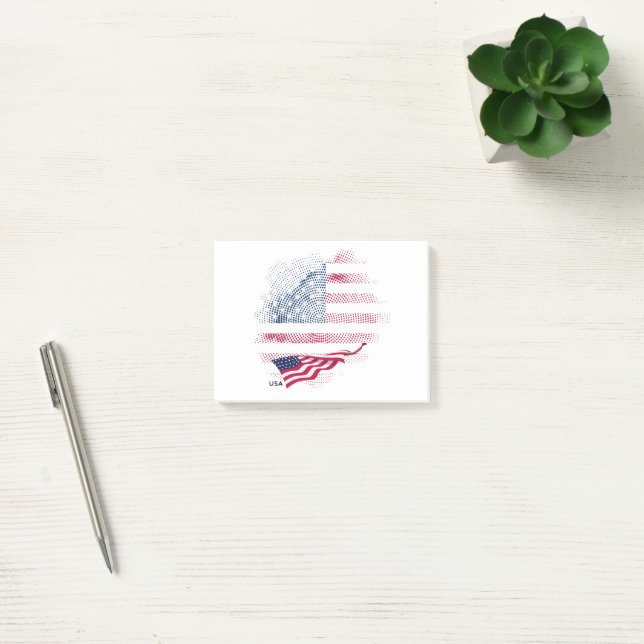 USA flag Post-it Notes (Office)
