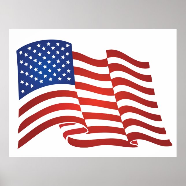 USA flag Poster (Front)