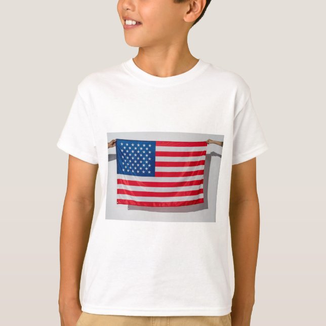 USA FLAG PRINTED TSHIRTS FOR MENS  (Front)