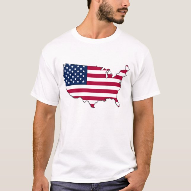 USA Flag - Shirt (Front)