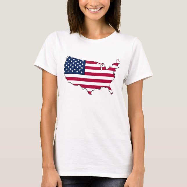 USA Flag - Shirt (Front)