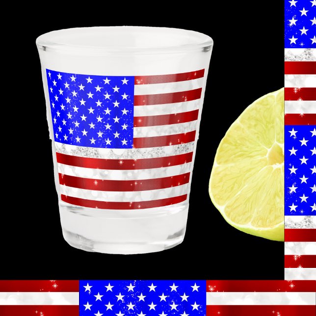 USA flag Shot Glass (Creator Uploaded)