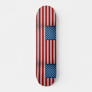 USA Flag Skateboard