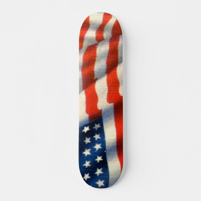 USA Flag Skateboard (Front)