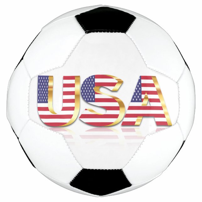 USA Flag Soccer Ball (Front)