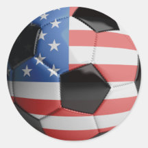 USA Flag Soccer Ball