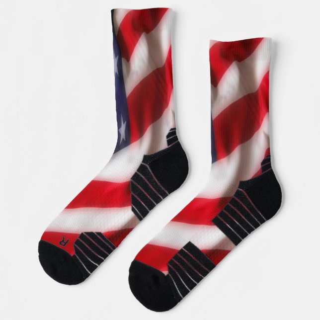 USA Flag Socks (Left)