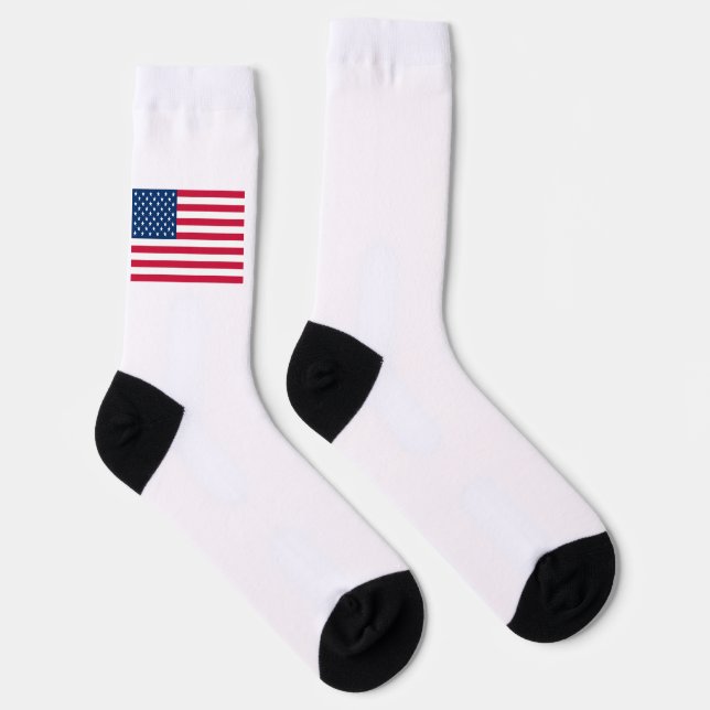 USA Flag Socks - United States of America (Right)