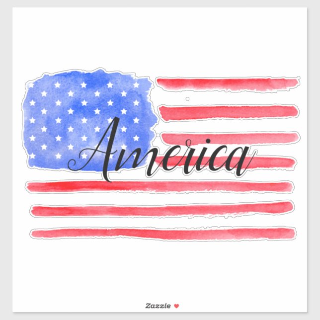 USA Flag Stars and Stripes (Sheet)