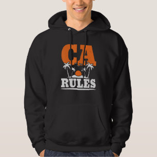 USA Flag State America Travel Californian Californ Hoodie