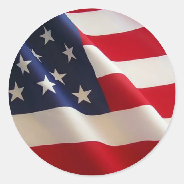 USA Flag Stickers (Front)