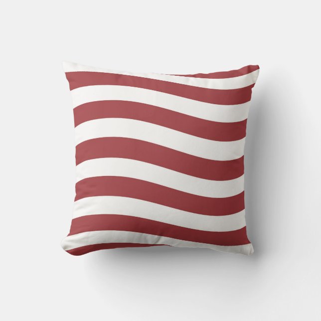 USA FLAG STRIPES PILLOW (Front)