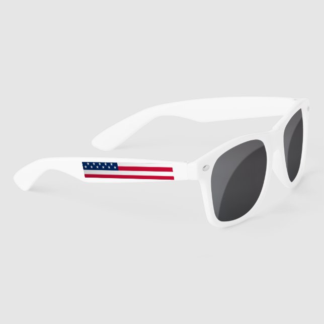 USA Flag Sunglasses American Patriotic (Right)