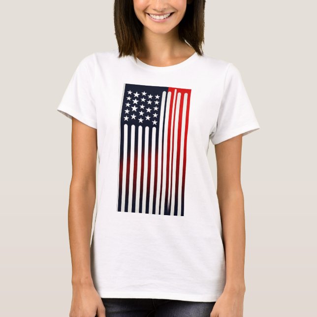 USA Flag T-Shirt (Front)