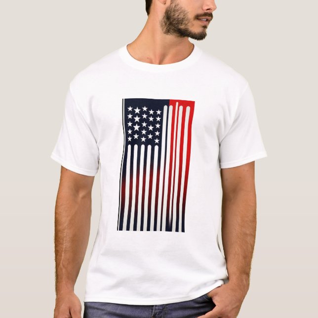 USA Flag T-Shirt (Front)