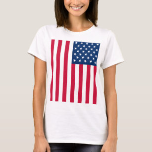 USA Flag T-Shirt United States of America