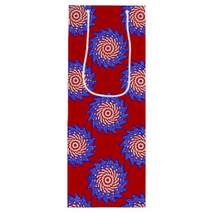 USA Flag-Teabag Folding S12r-WINE GIFT BAG