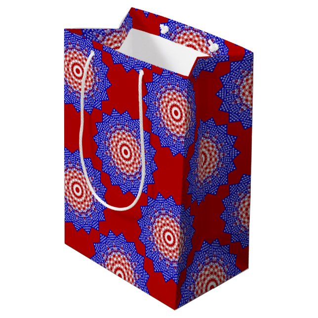 USA Flag-Teabag Folding S4-GIFT BAG m (Back Angled)
