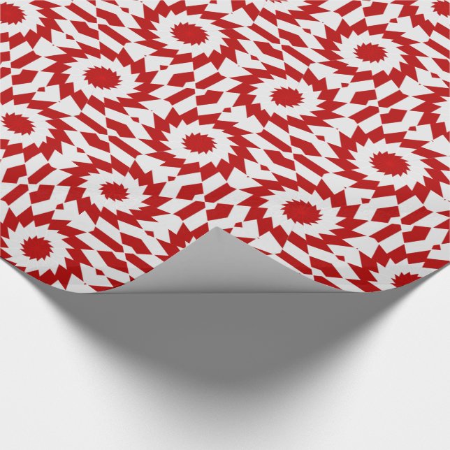 USA Flag Teabag Folding s5-GIFT WRAPPING PAPER (Corner)