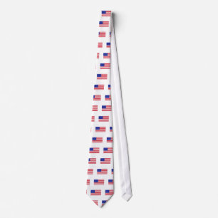 USA Flag Tie