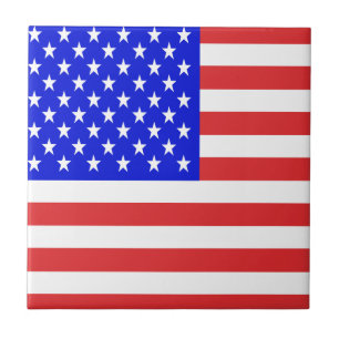USA Flag Tile