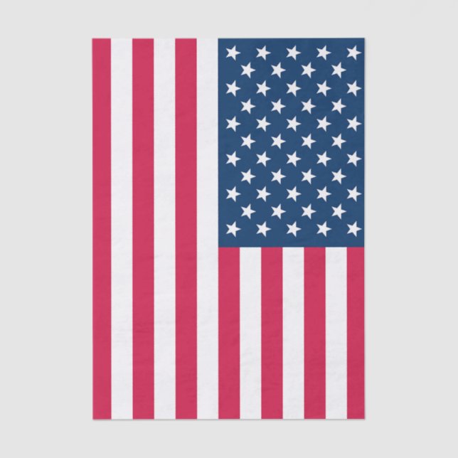 USA Flag Tissue Paper (Front)
