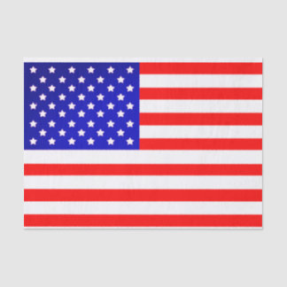 USA Flag Tissue Paper