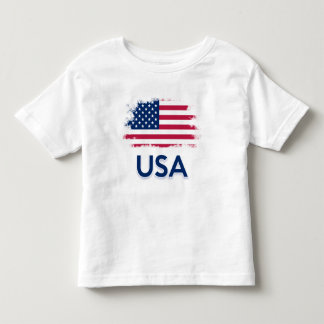 USA Flag  Toddler T-Shirt
