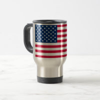 USA Flag Travel Mug - Patriotic