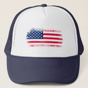 USA flag  Trucker Hat