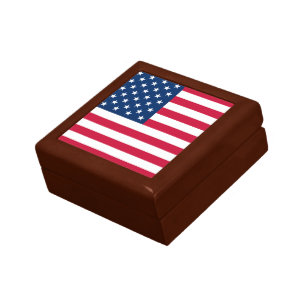 USA Flag - United States of America - Patriotic Gift Box