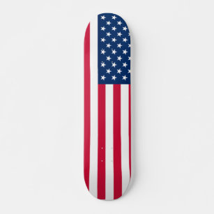 USA Flag - United States of America - Patriotic Skateboard