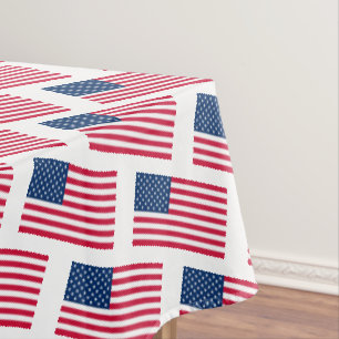 USA Flag - United States of America - Patriotic - Tablecloth